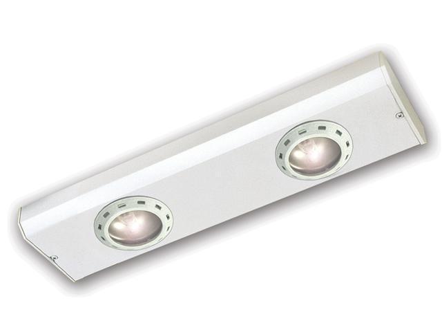 Good Earth Lighting G9112-WHX-I 2 Light White Sunrise Bar