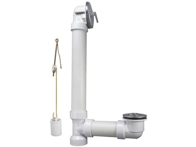 Keeney Manufacturing Company 640PVC 1-1/2" Schedule 40 PVC Triplever With Quick Adjust Linkage Bath Drain