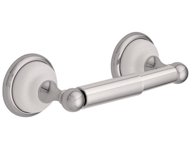 Franklin Brass 126883 Polished Chrome & White Bellini Toilet Paper Holder