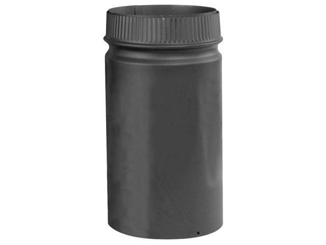 Selkirk Metalbestos 266036 6" X 36" Black Matte Double Wall Smoke Pipe