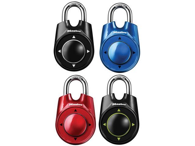 Master Lock 1500ID Assorted Colors Set Your Own Speed Dial™ Combination Lock