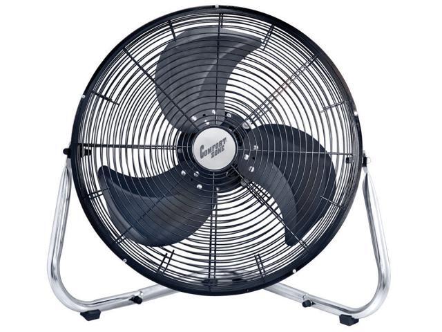 Comfort Zone CZHV18B 18" 3-Speed High Velocity Cradle Fan