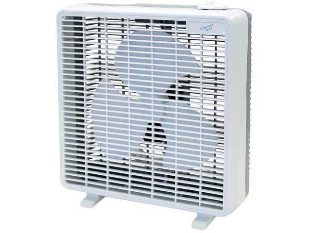 Comfort Zone CZ10B 10" 3-Speed Box Fan