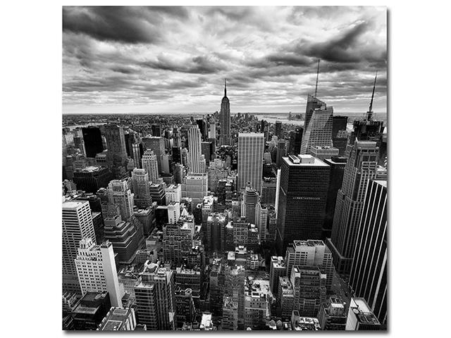 Trademark Fine Art Nina Papiorek 'Rockefellar View' Canvas Art