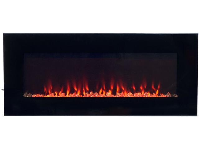 Northwest LED Fire and Ice Electric Fireplace Heater with Remote - 42 Inch