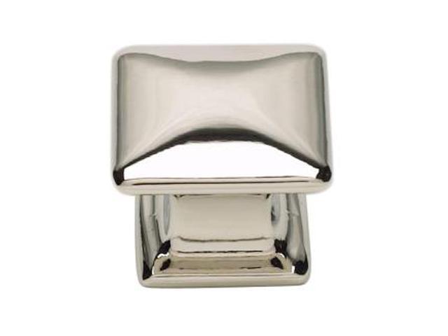 Atlas 322-PN 1.25" Alcott Square Knob, Polished Nickel