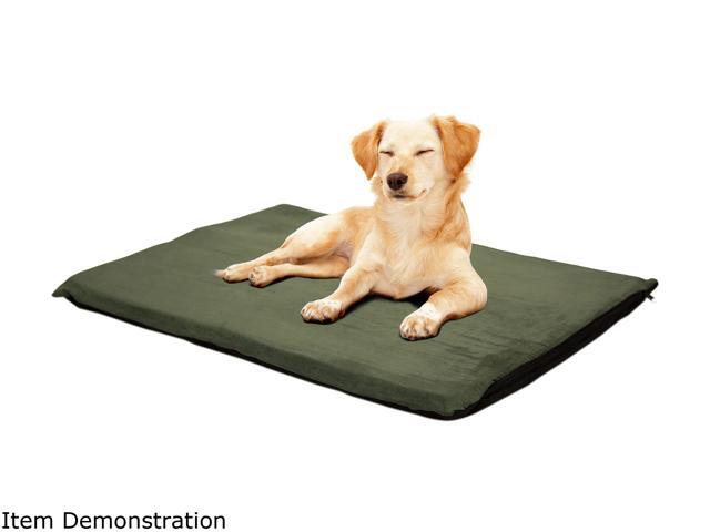 PAW 2-inch Orthopedic Foam Suede Pet Bed for Large Dogs