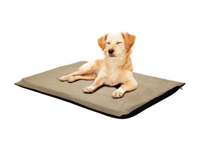 PAW 2-inch Orthopedic Foam Suede Pet Bed for Large Dogs