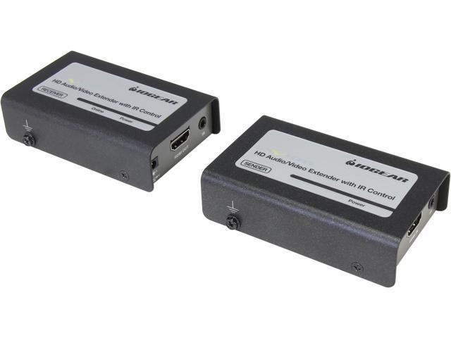 Iogear GH8211EK HDMI Extender with IR Control and Power Over Cat5e/6 (POC)
