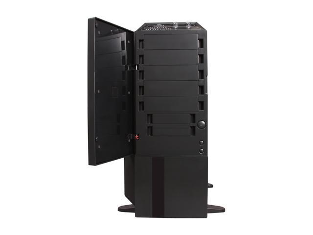 XCLIO WTBK ADVANCED Fully Black Finish Chassis: 1.0 mm SECC ; Frontpanel: PU coating (ABS) ATX Super Tower Computer Case
