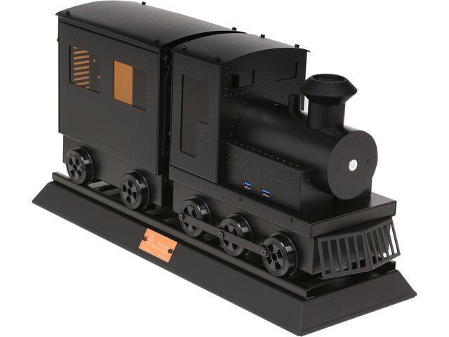 LIAN LI PC-CK101S Black Aluminum Mini-ITX Tower Computer Case 300W Power Supply