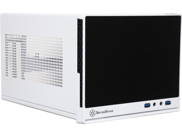 SilverStone SG13WB-Q Black/White Computer Case
