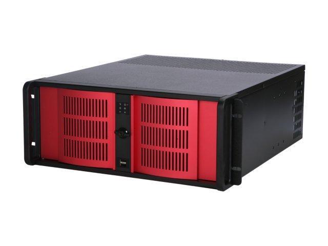 iStarUSA D-400-6-RED Material of Front Bezel:Aluminum alloy Material of Handle: 1.2mm SECC Zinc-Coated Steel Material of ...