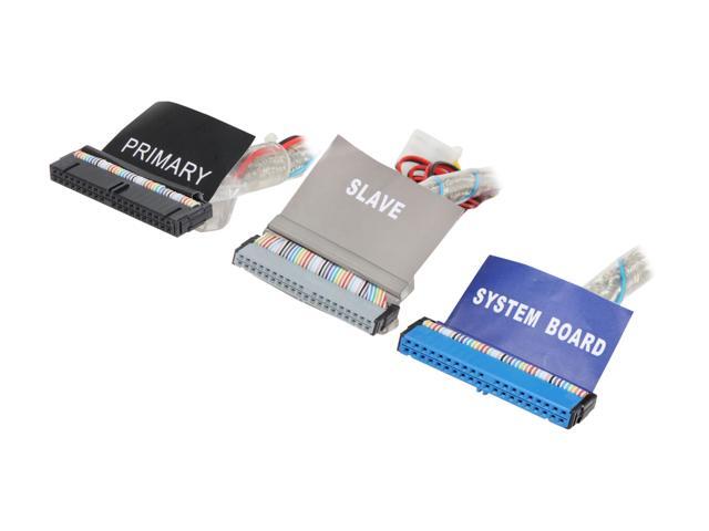 Link Depot Model ELATA-18-BLUE-3 18" 3 Connector IDE Cable (Blue) - OEM