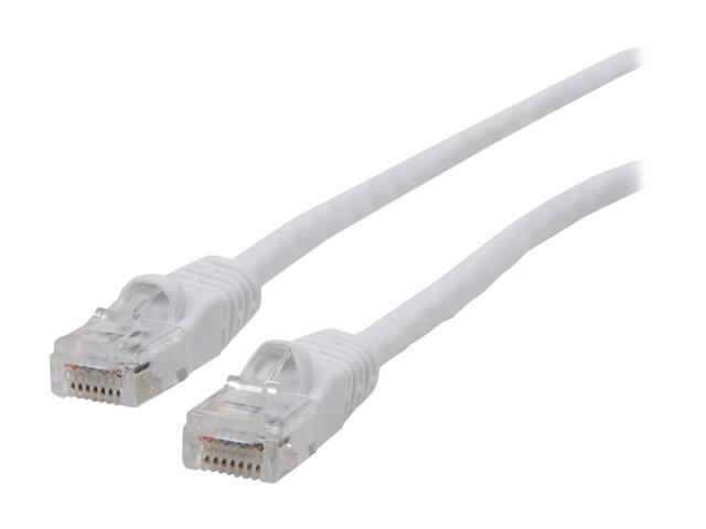 AMC CC5E-B7W 7 ft. Cat 5E White Certified UTP Molded with Snagless Boot - OEM