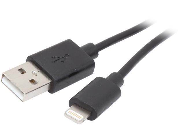 FREMO PCS-1311BLK Black MFI 8pin Lightning USB Charge & Sync Cables