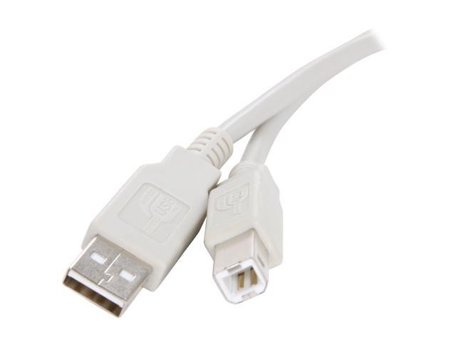 Rosewill RCW-104 10 ft. USB 2.0 AM-BM Beige Cable