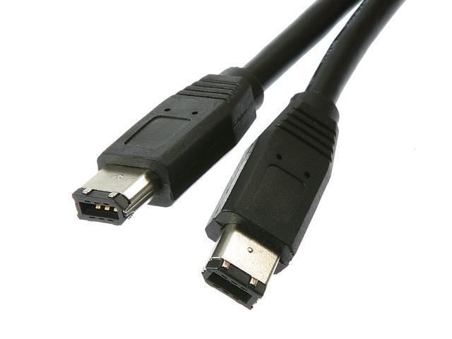 RC-6-1394-6M-6M-BK - 6-Foot IEEE 1394 FireWire Cable from Rosewill