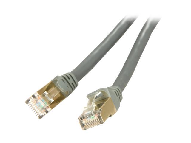 Rosewill Rcw 25 Cat7 Ge 25 Ft Cat 7 Grey Shielded Twisted Pair Sstp Networking Cable 7338