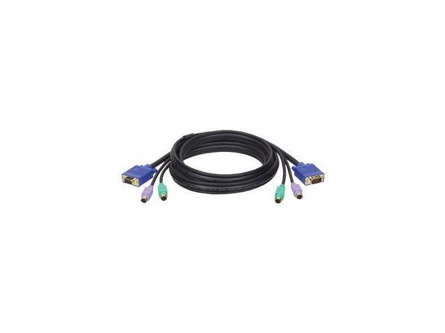 TRIPP LITE 10 ft. PS/2 Super-Flex 3-IN-1 Cable Kit for KVM Switches P753-010