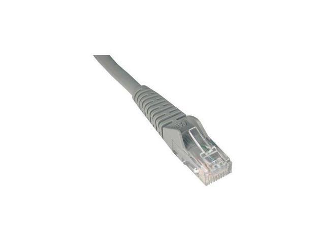 TRIPP LITE N201-014-GY 14 ft. Cat 6 Gray Cat6 Gigabit Gray Snagless Patch Cable