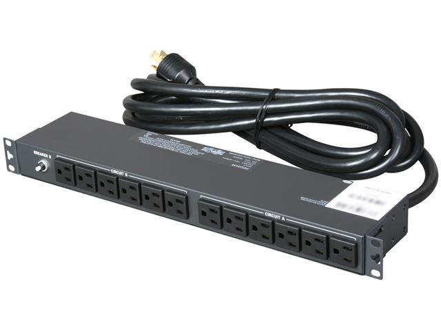 Tripp Lite Basic Pdu 30a 24 Outlets 5 15r 120 V L5 30p Input 15 Ft Cord 1u Rack Mount