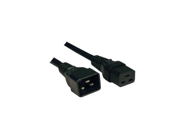 Tripp Lite 2 ft. Heavy-Duty 12AWG Power Cable, IEC-320-C19 to IEC-320-C20 Model P036-002