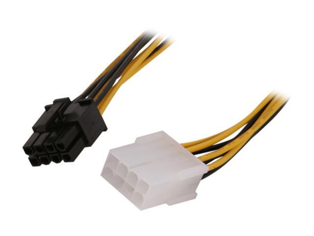 OKGEAR ATX-8P-EX 12" ATX 8 Pin Extension Cable