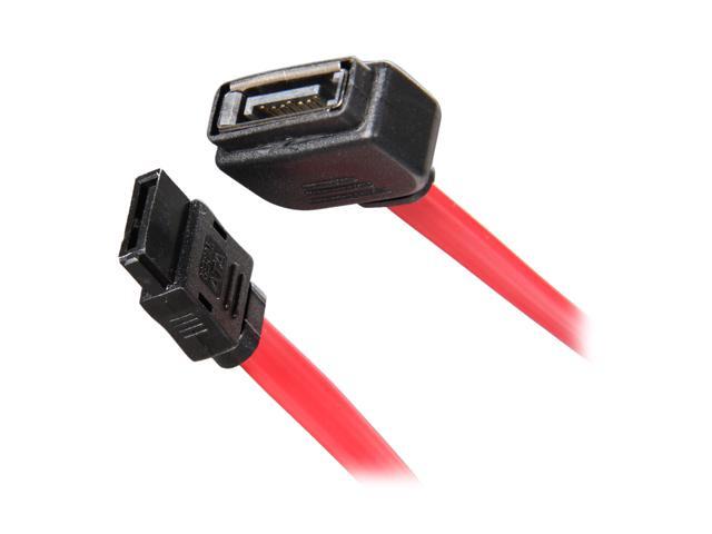 OKGEAR GC12ARMF 12" SATA 7Pin Extension cable, red color