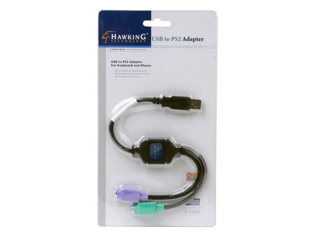 HAWKING Model HU2PS2 USB to PS2 Adapter