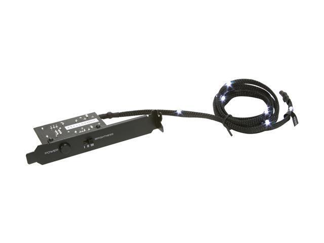 NZXT CB-LED10-WT Sleeved LED Kit - White, 1 m