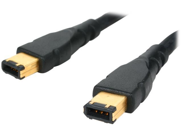 Atech Flash AFT-FW66C 6 ft. FireWire IEEE 1394 6 pin to 6 pin Cable, Gold Plated