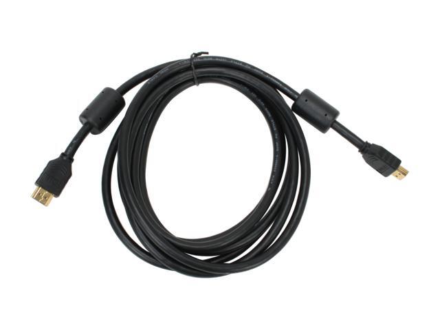 SYBA SY-HDM-MM10 10 ft. Black HDMI to HDMI Cable M-M