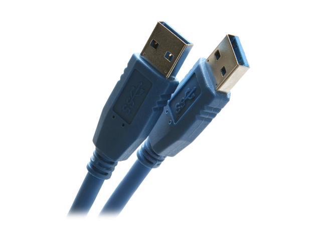 Link Depot USB3-10-MM 10 ft. Blue Cable