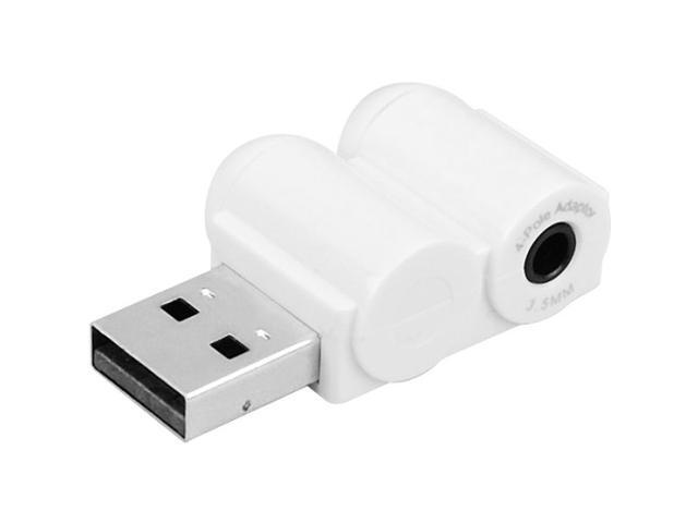 SIIG CE-SA0111-S1 Stereo Audio Adapter for 4POLE Headset 90W