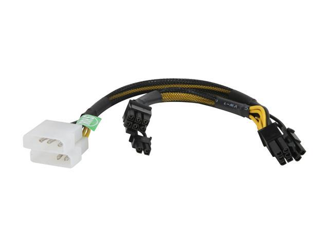 Athena Power CABLE-MPCIE4628 14"(8"+6") Cable