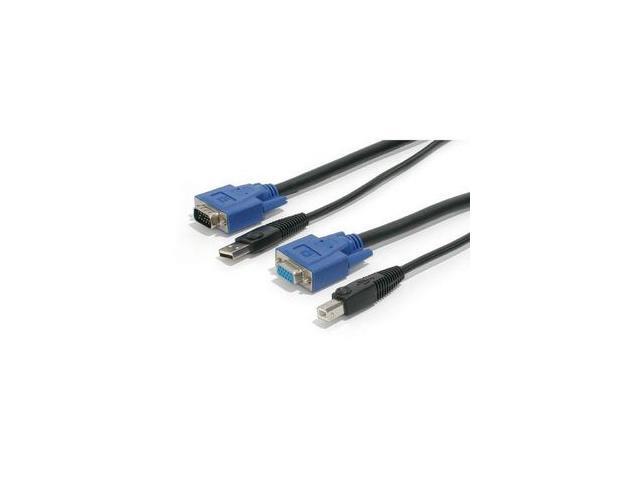 StarTech 6 ft. USB+VGA 2-in-1 KVM Switch Cable SVUSB2N1_6