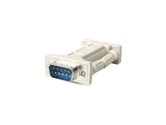 StarTech NM9MF Null Modem Adapter DB9 Male to DB9 Female