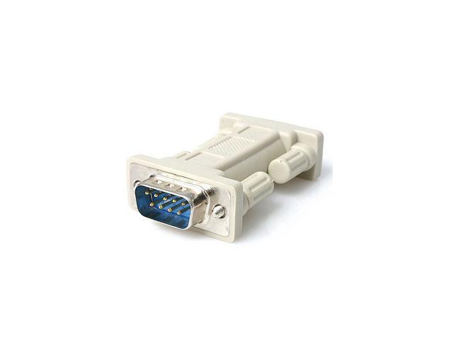 StarTech NM9MM DB9 RS232 Serial Null Modem Adapter - M/M