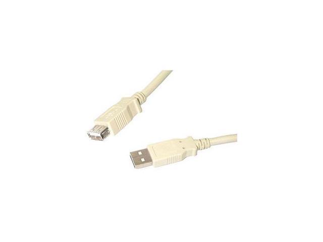 StarTech USBEXTAA_6 6 ft. Beige USB 2.0 Extension Cable A to A - M/F