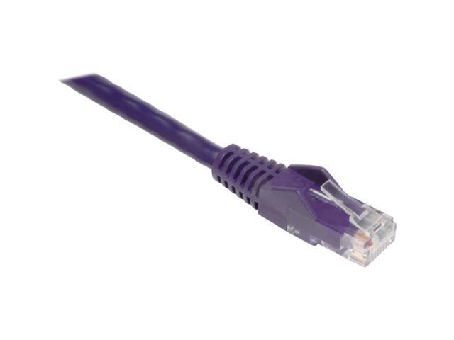 Tripp Lite 10-ft. Cat6 Gigabit Snagless Molded Patch Cable (RJ45 M/M) - Purple