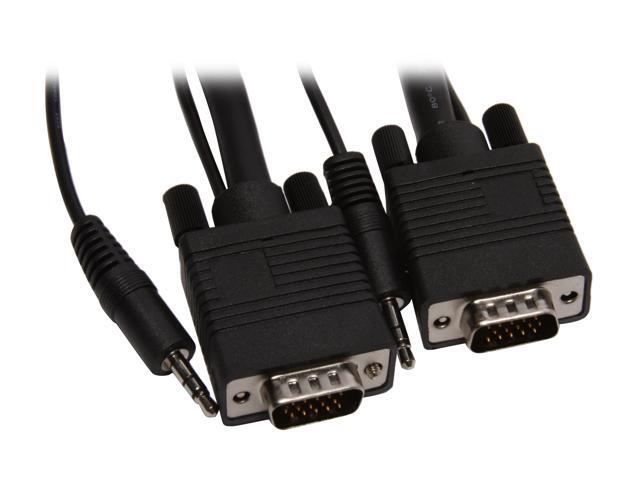 BYTECC SVST-3 3 ft. SVGA w/3.5mm Stereo male to male Cable