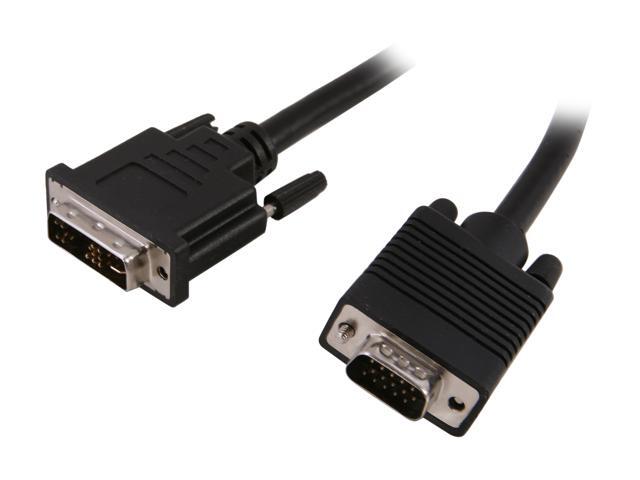 BYTECC DVIGA-10 10 ft. DVI-A Male to HD15 VGA Male Analog Video Cable