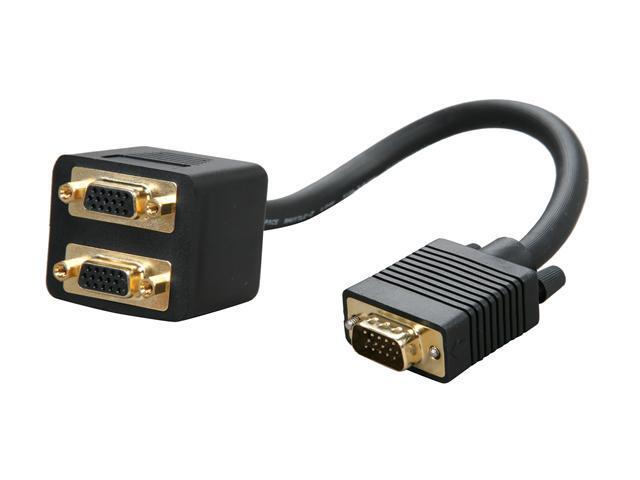 BYTECC BTA-37 VGA(HD15) Female with Nuts x 2 to VGA(HD15) Male Adaptor