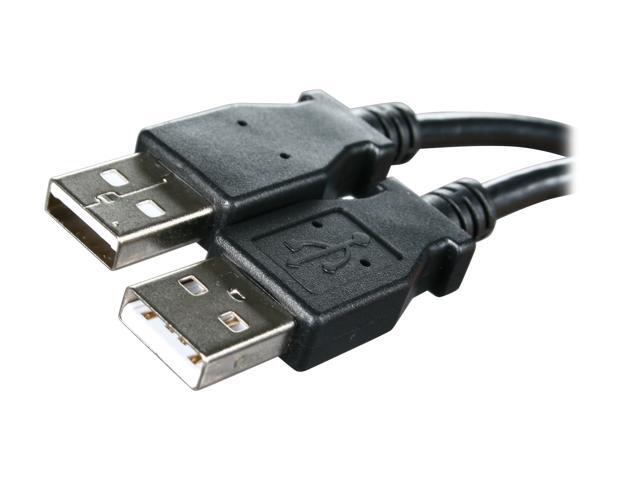 BYTECC USB2-15AA-K 15 ft. USB 2.0 Cable Type A Male to Type A Male Black Color