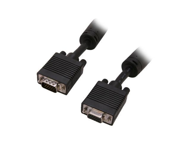 BYTECC VGA-6MF 6 ft. VGA Male to VGA Female Cable with Ferrites