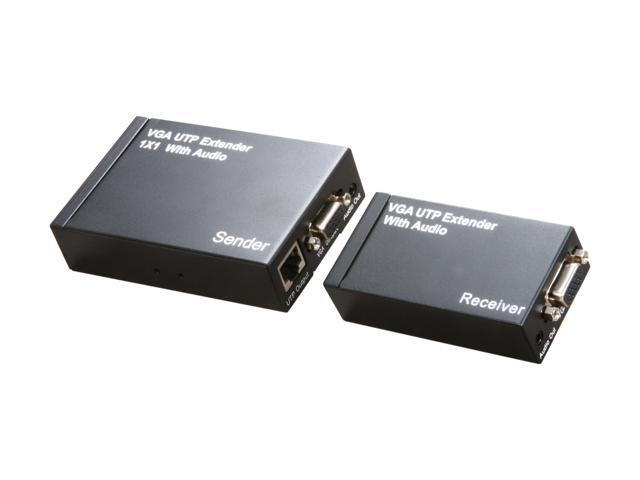 BYTECC VGERP01 VGA UTP Extender 1x1 Splitter w/ Audio
