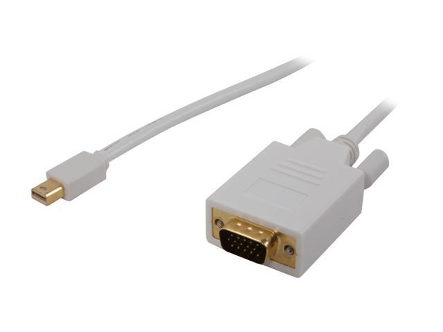 BYTECC Model MDPVGA-06 6 ft. Mini Display Port to VGA Cable