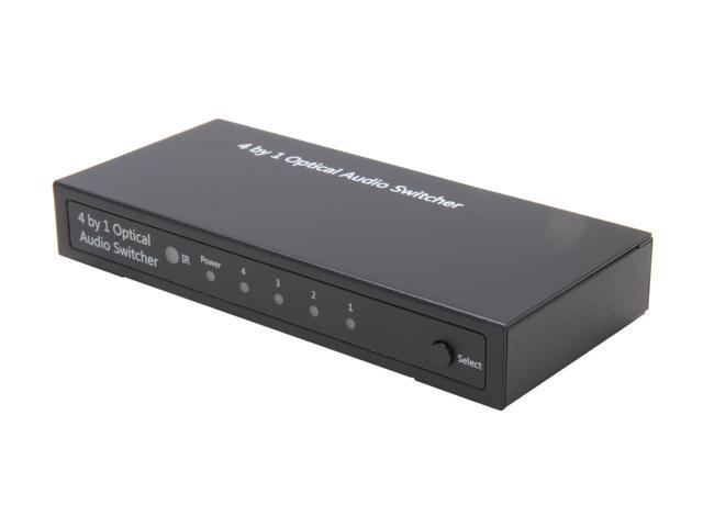 BYTECC OP-SW401 4 to 1 Optical Audio Switcher