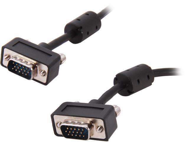 BYTECC SSVGA-50 50 ft. Micro SVGA Male Cable to Micro SVGA Male Cable HD15 with Ferrite Core - OEM